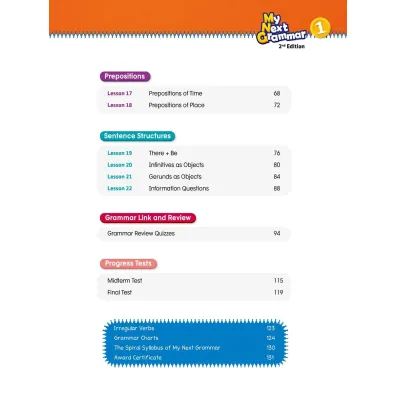 My Next Grammar 1. Student Book