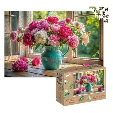 Puzzle drewniane 500 el. Kwitn�ce okno Alexander