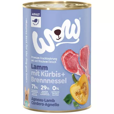 Wow Lamm mit Kurbis - jagnicina z dyni i pokrzyw 400 g