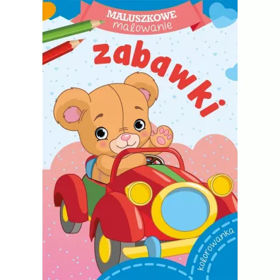 Maluszkowe malowanie. Zabawki