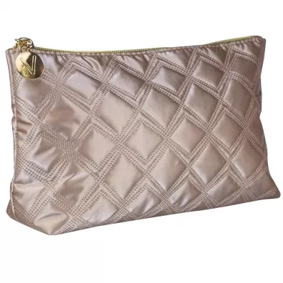 Inter Vion Gold & Black kosmetyczka pikowana z przegr�dk�