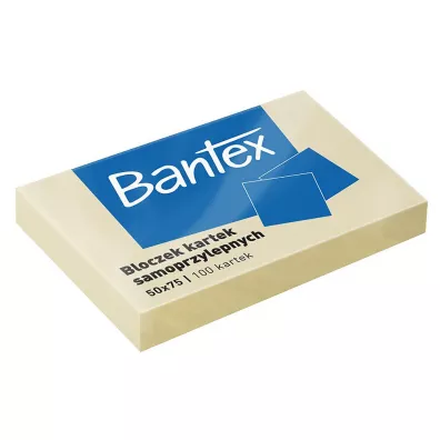 Bantex Bloczek kartek samoprzylepnych ��ty 50x75 cm 100 kartek