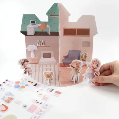 Domek 3D dla ksi�niczek Derform