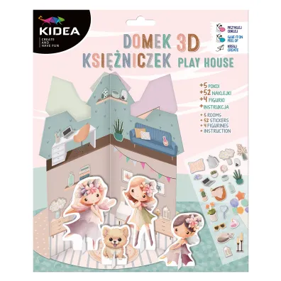 Domek 3D dla ksi�niczek Derform