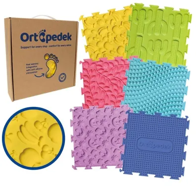 Ortopedek - maty sensoryczne 6 element�w Askato