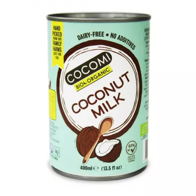 Cocomi Mleczko kokosowe w puszce (17% tuszczu) 400 ml Bio