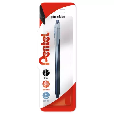 Pentel Pi�ro kulkowe EnerGel BL437 granatowy fioletowy 0.7mm