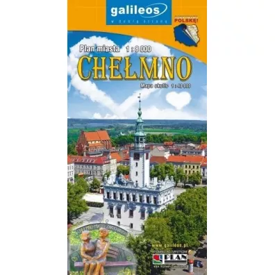Plan miasta - Che�mno i okolice 1:8 000