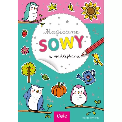 Magiczne sowy z naklejkami