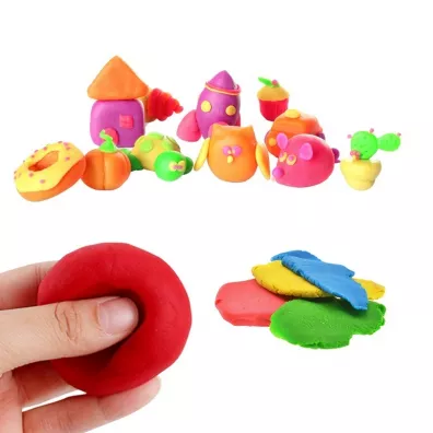 Masa Plastyczna lekka TM Lovin Neon Dough 9 kolor�w +akcesoria