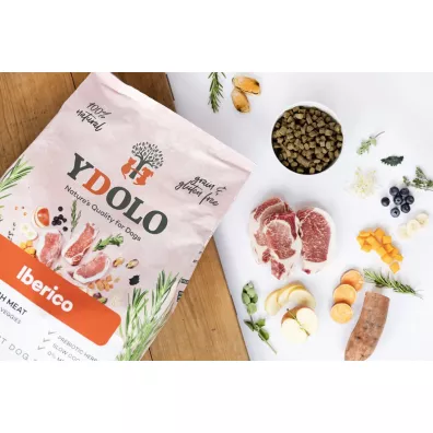 Ydolo Iberico - wieprzowina Iberico - karma pwilgotna dla psa 2.5 kg