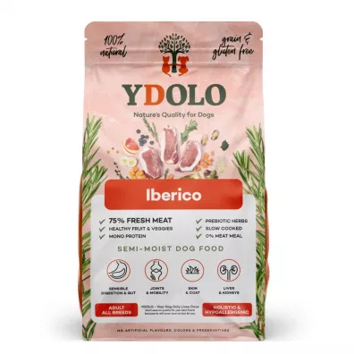 Ydolo Iberico - wieprzowina Iberico - karma pwilgotna dla psa 2.5 kg