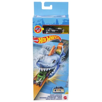 Hot Wheels. City Wyrzutnia Rekin GVF43 Mattel