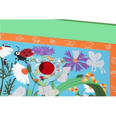 Puzzle magnetyczne i gra 2w1 Robaczki Scratch