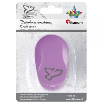 Titanum Dziurkacz z motywem Go��b obrys 25mm