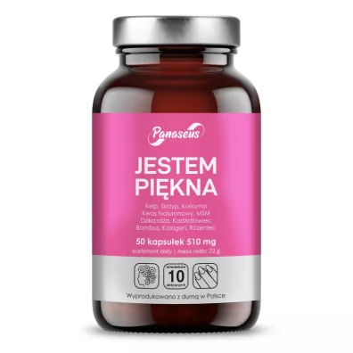 Panaseus Jestem pikna - suplement diety 50 kaps.