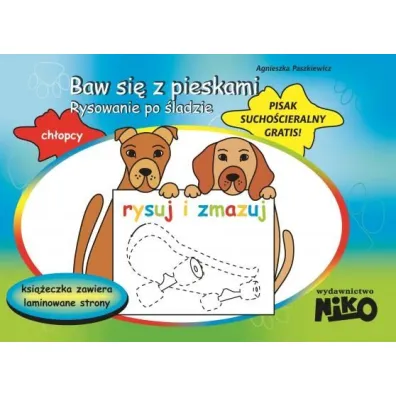 Baw si� z pieskami rysowanie po �ladzie - Agnieszka Paszkiewicz