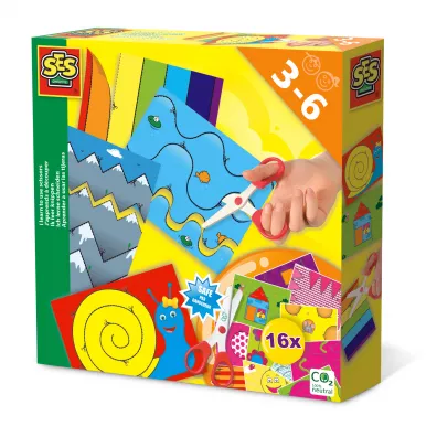 Ucz� si� u�ywa� no�yczek - 16 kart + no�yczki Ses Creative