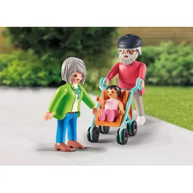 Playmobil My Life Dziadkowie z wnukiem 71613