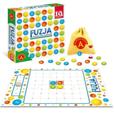 Fuzja. Logiczna gra planszowa