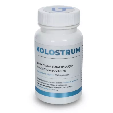 Visanto Kolostrum 200 mg suplement diety 60 kaps.