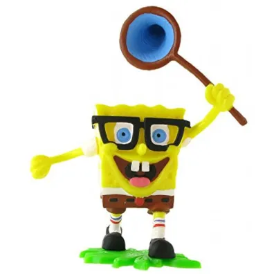 Spogebob Spongebob z siatk� na motyle figurka Y99093