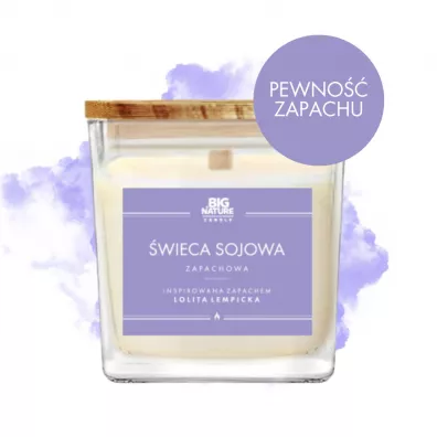 Big Nature �wieca sojowa inspiracja zapachowa Lolita Lempicka 450 g