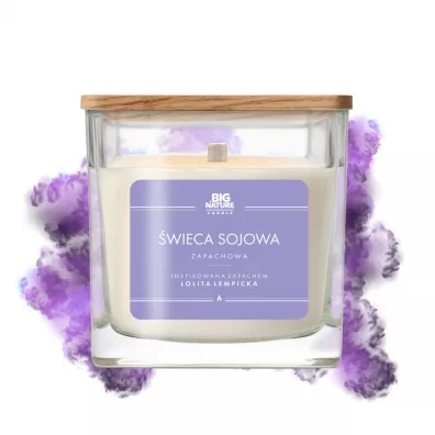 Big Nature �wieca sojowa inspiracja zapachowa Lolita Lempicka 450 g