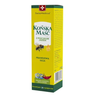 Herbamedicus SwissMedicus Ko�ska Ma�� z pszczelim jadem 75 ml