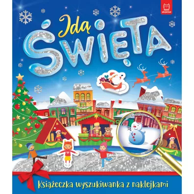 Id wita ksieczka wyszukiwanka z naklejkami
