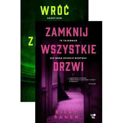Pakiet: Wr�� przed zmrokiem, Zamknij wszystkie drzwi - Riley Sager