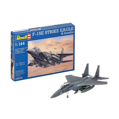 Samolot. F-15E Strike Eagle & Bombs Cobi