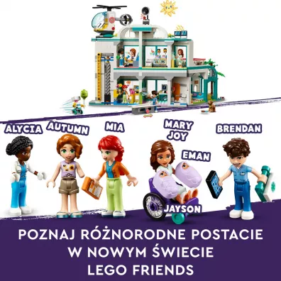 LEGO Friends Szpital w mie�cie Heartlake 42621