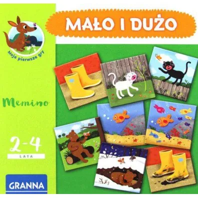Ma�o i du�o. Memino. Moje pierwsze gry Granna