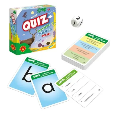 Gra Quiz Mikro przyroda i geografia Polski ALEXANDER 2869