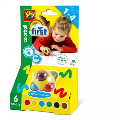 Ses Creative Pierwsza kredka w kuli 6 kolor�w