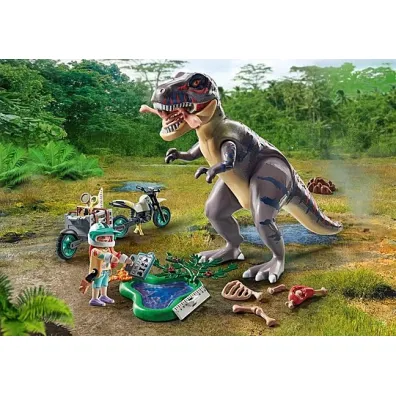Playmobil Dinos W poszukiwaniu T-Rexa 71524