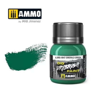 Ammo: DIO Drybrush - Emerald Green 40 ml