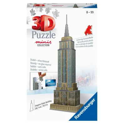 Puzzle 54 el. 3D Mini budowle. Empire State Building Ravensburger