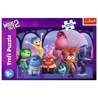 Puzzle 100 el. W g�owie si� nie mie�ci Trefl
