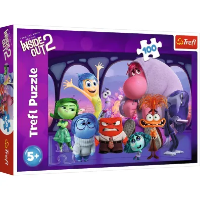 Puzzle 100 el. W g�owie si� nie mie�ci Trefl