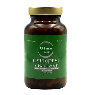 Olma Pharm Ostropest + Karczoch suplement diety 90 kaps.