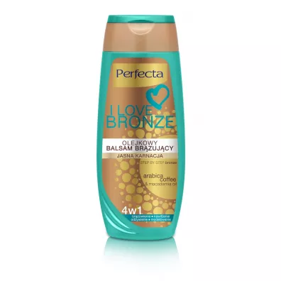 Perfecta Balsam br�zuj�cy olejkowy 4w1 do jasnej karnacji I Love Bronze 250 ml