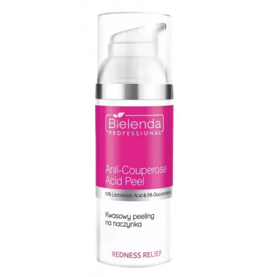 Bielenda Professional Redness Relief kwasowy peeling na naczynka 50 ml