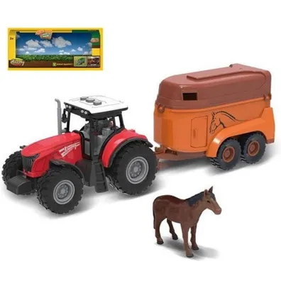 Traktor z przyczep� �wiat�o d�wi�k Madej
