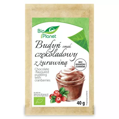 Bio Planet Budy o smaku czekoladowym z urawin 40 g Bio