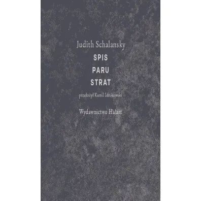 Spis paru strat - Judith  Schlansky