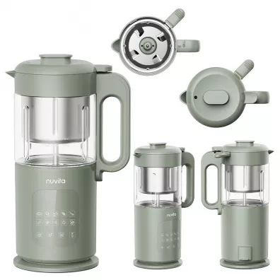 Nuvita Magic Pappa - 7 w 1 wielofunkcyjny robot kuchenny do przygotowywania posi�k�w dla niemowl�t