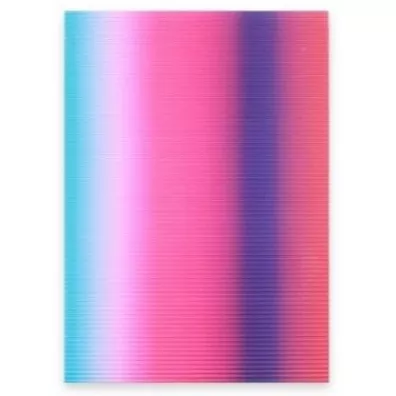 Penword Tektura A4 falista rainbow 10 szt.