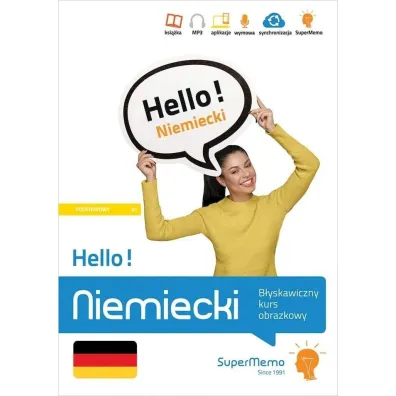 Hello! Niemiecki. B�yskawiczny kurs obrazkowy (poziom A1) - Natalia Wajda